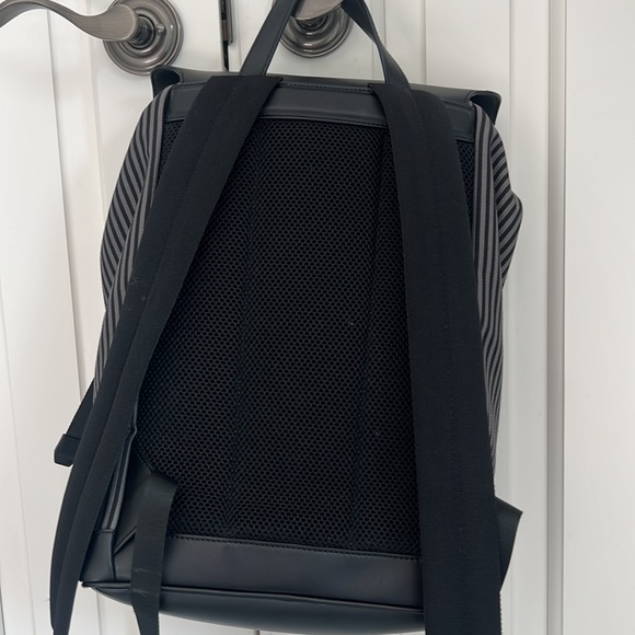 Authentic FENDI Striped Backpack like new. Hardware in perfect condition. - Picture 5 of 12